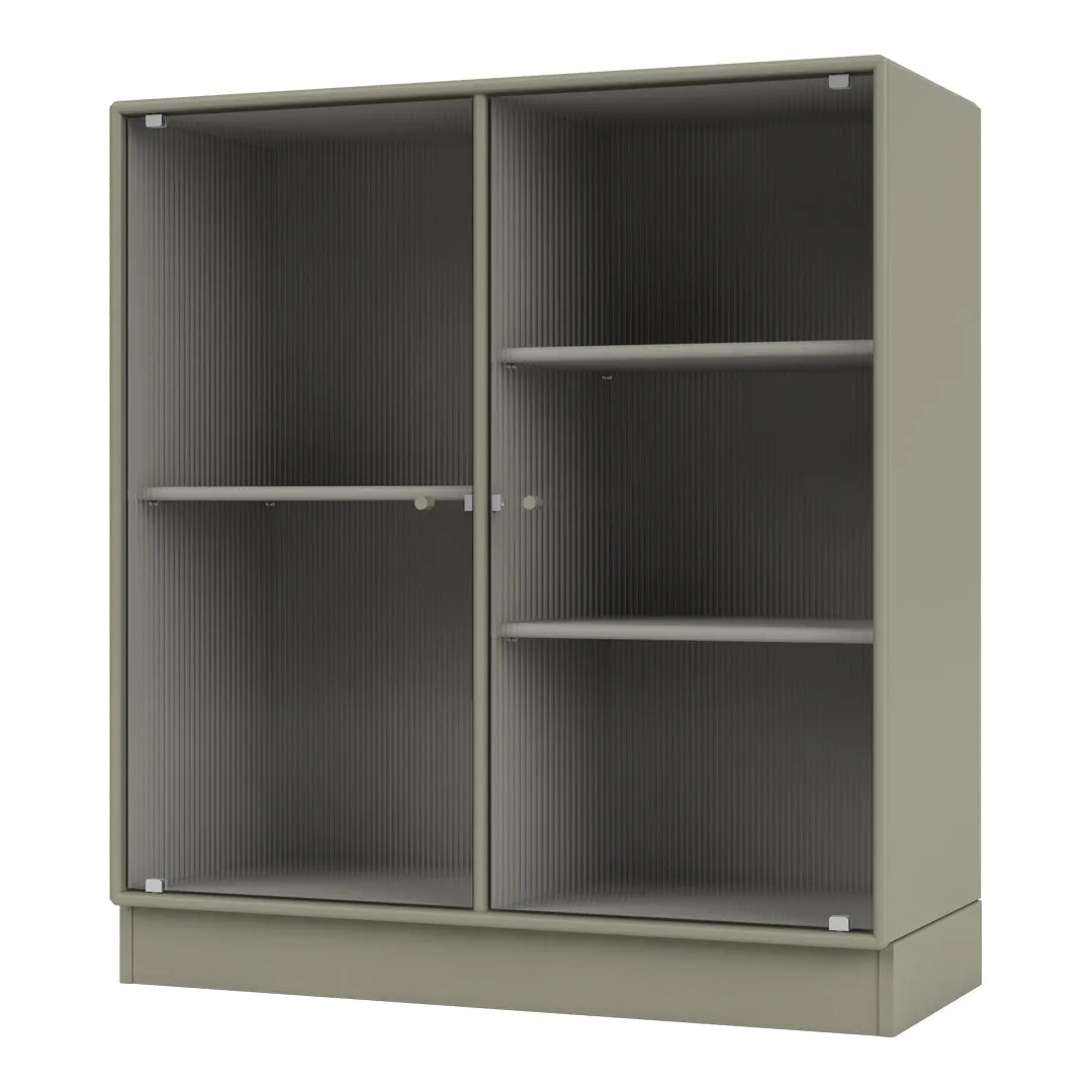 Ripple II Vitrine Cabinet -  Plinth