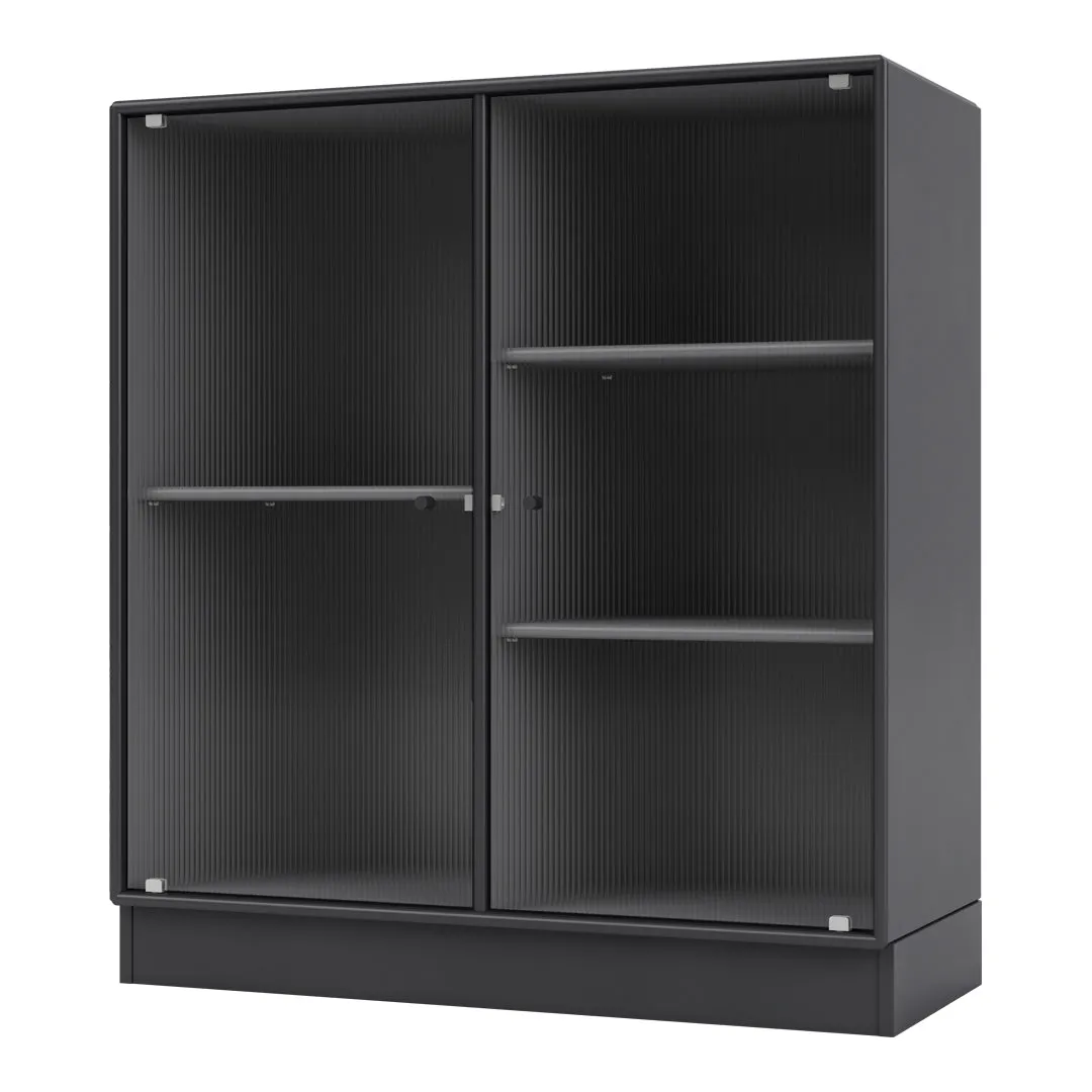 Ripple II Vitrine Cabinet -  Plinth