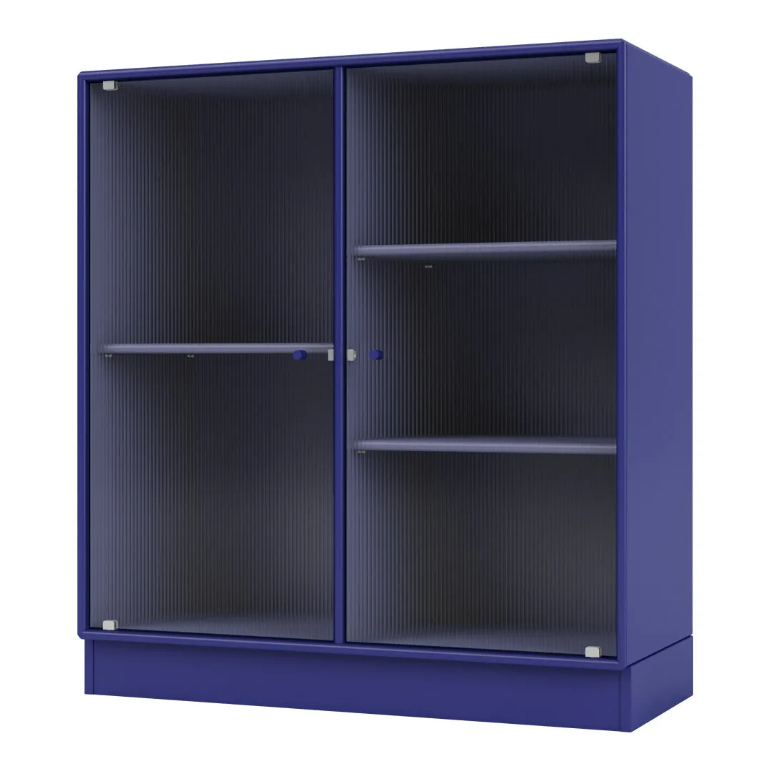 Ripple II Vitrine Cabinet -  Plinth