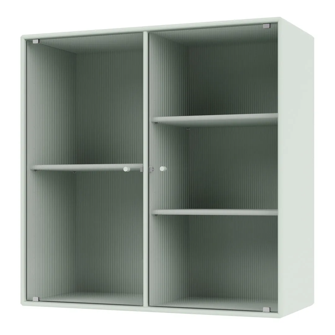 Ripple II Vitrine Cabinet -  Wall Mounted