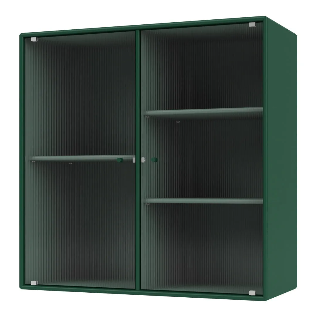 Ripple II Vitrine Cabinet -  Wall Mounted