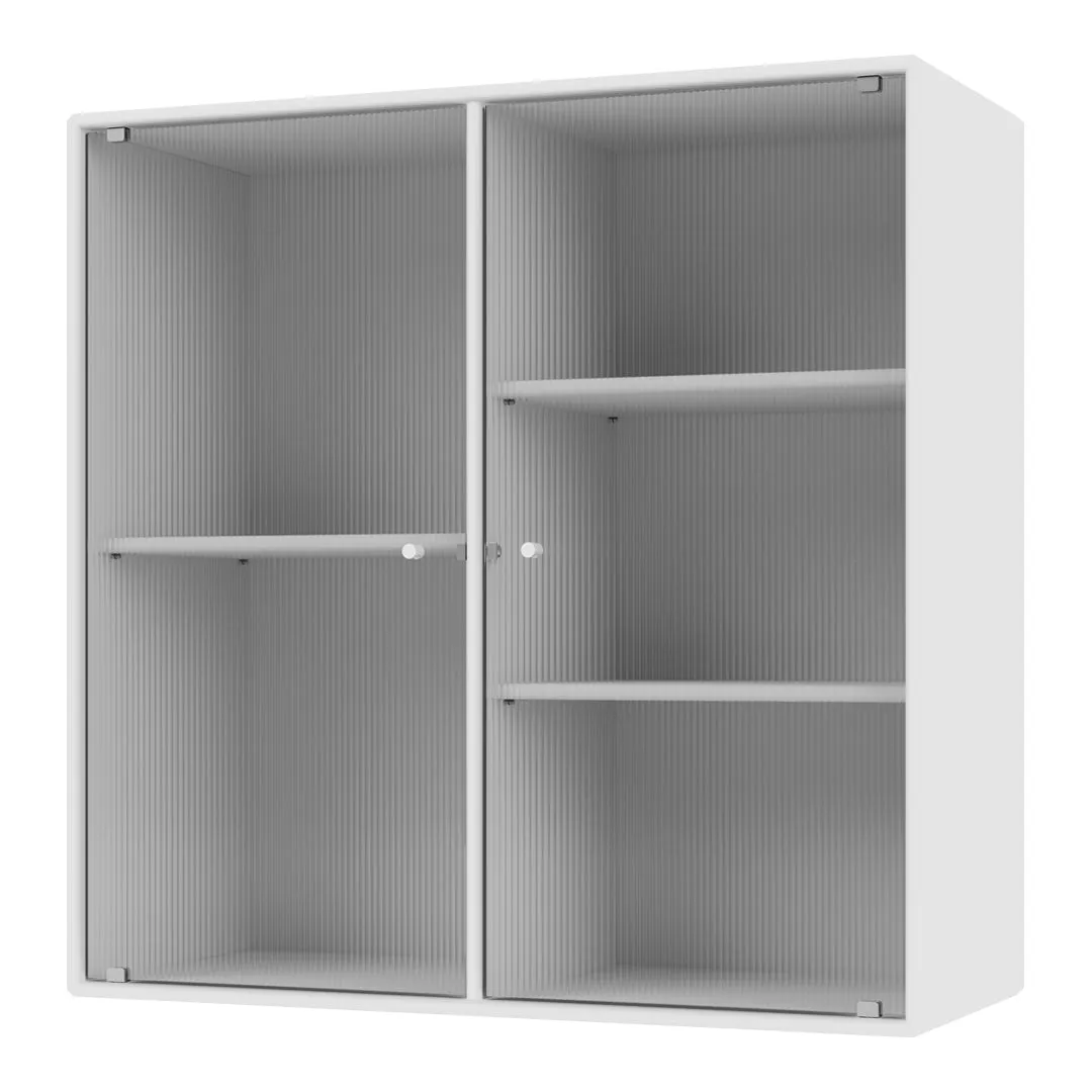 Ripple II Vitrine Cabinet -  Wall Mounted