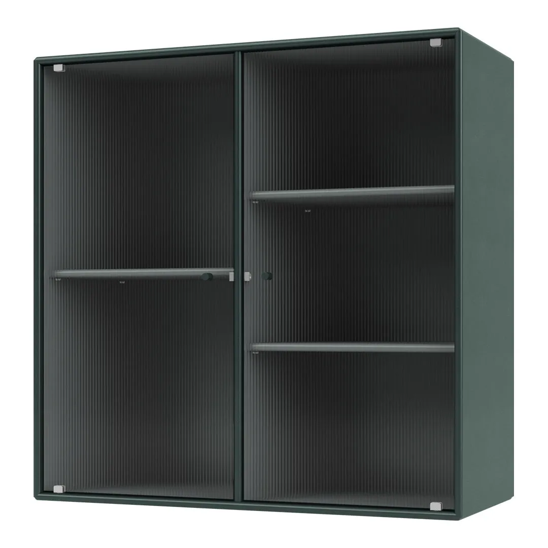 Ripple II Vitrine Cabinet -  Wall Mounted