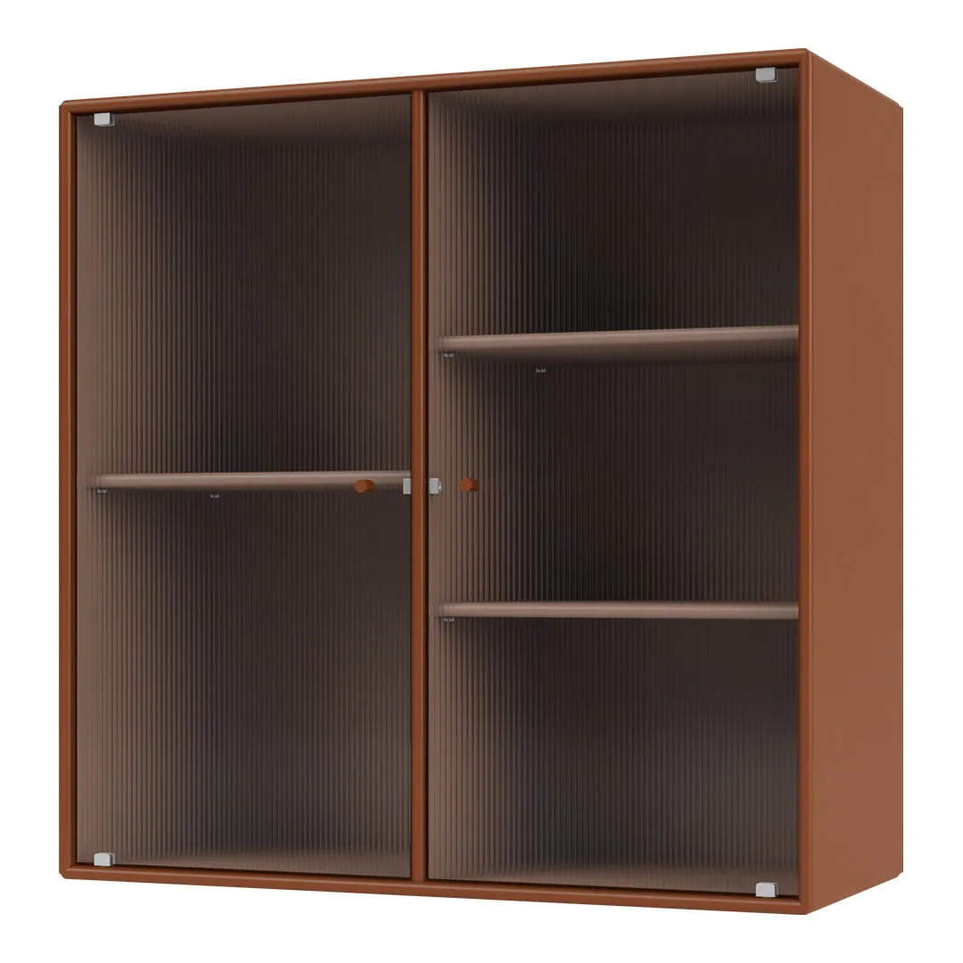 Ripple II Vitrine Cabinet -  Wall Mounted