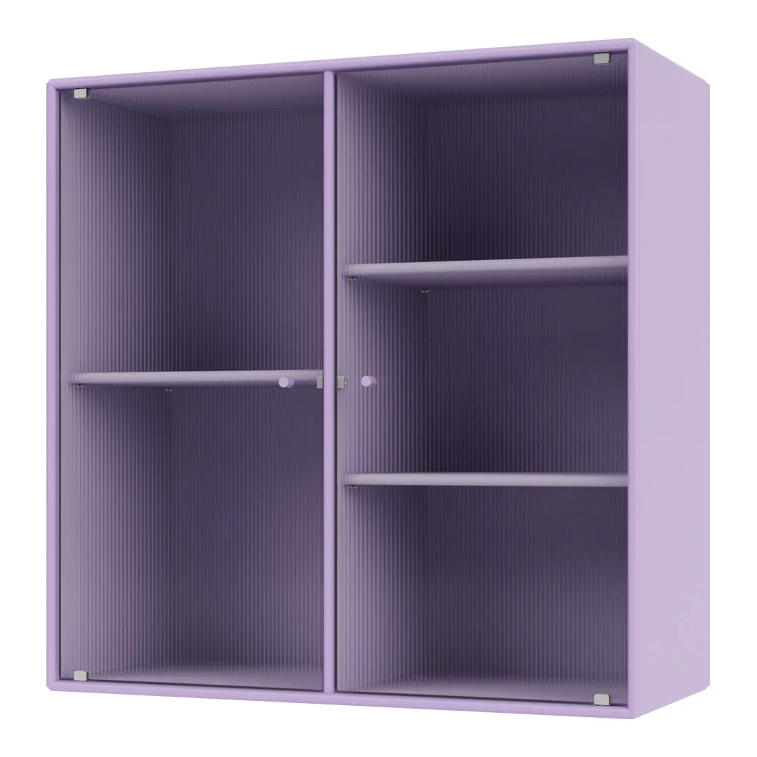 Ripple II Vitrine Cabinet -  Wall Mounted