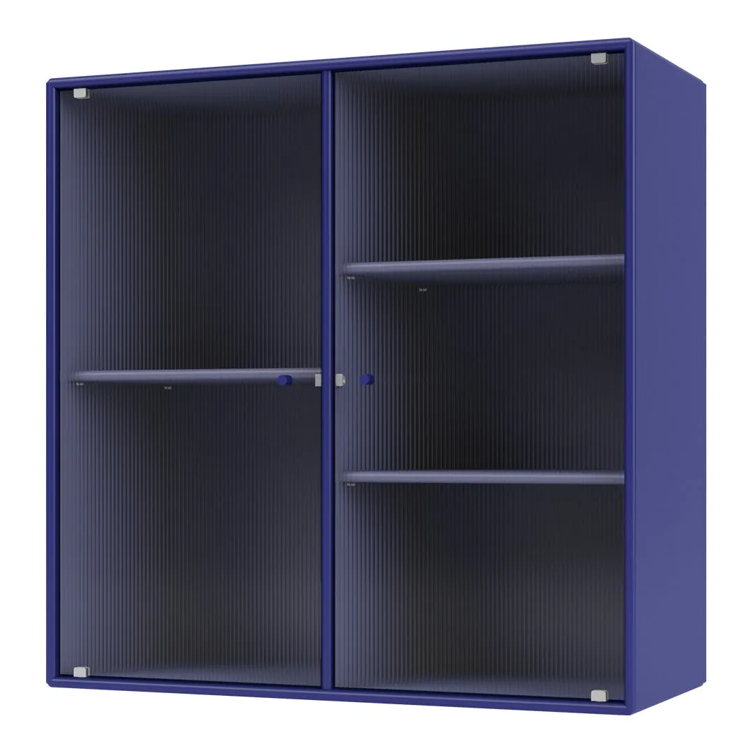 Ripple II Vitrine Cabinet -  Wall Mounted