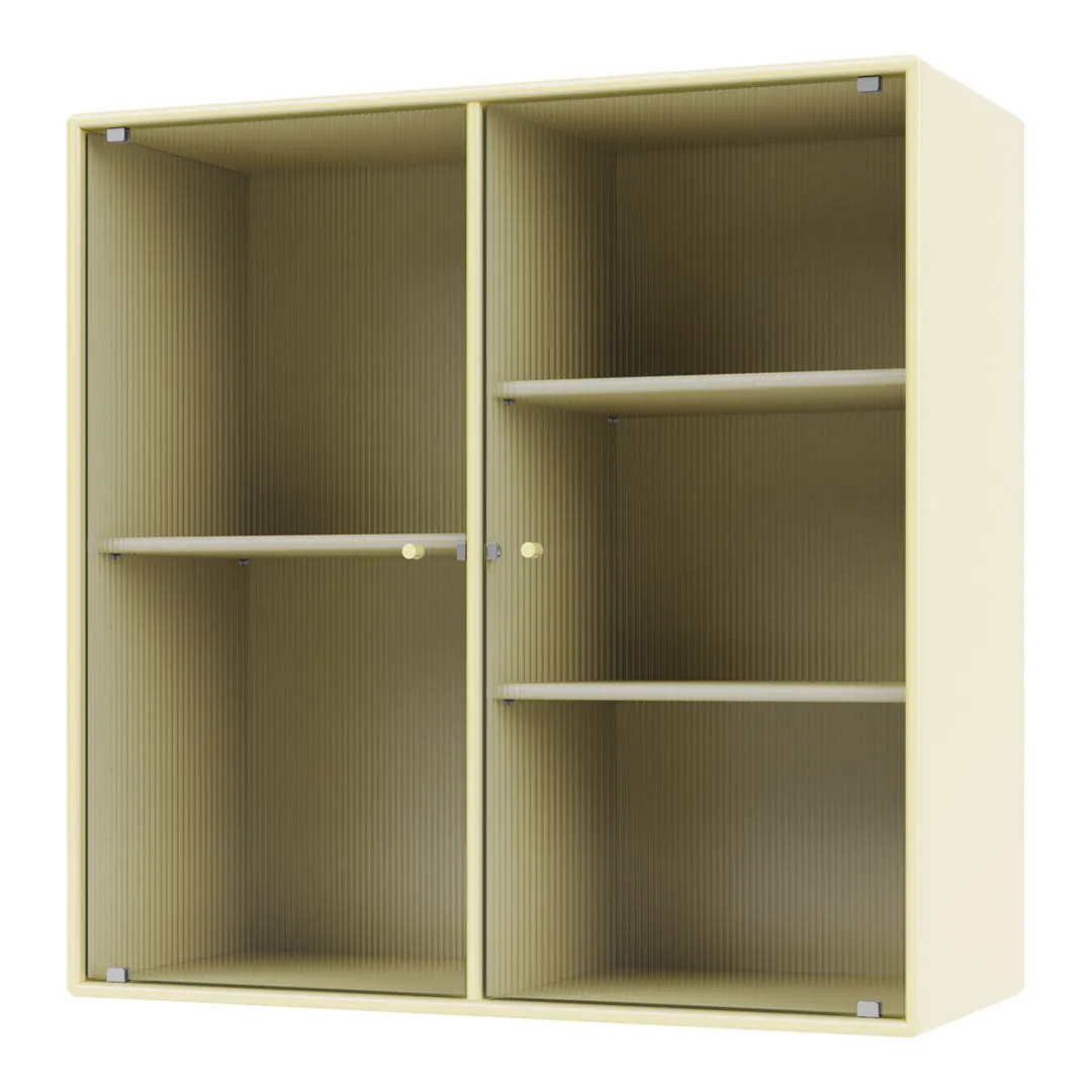 Ripple II Vitrine Cabinet -  Wall Mounted