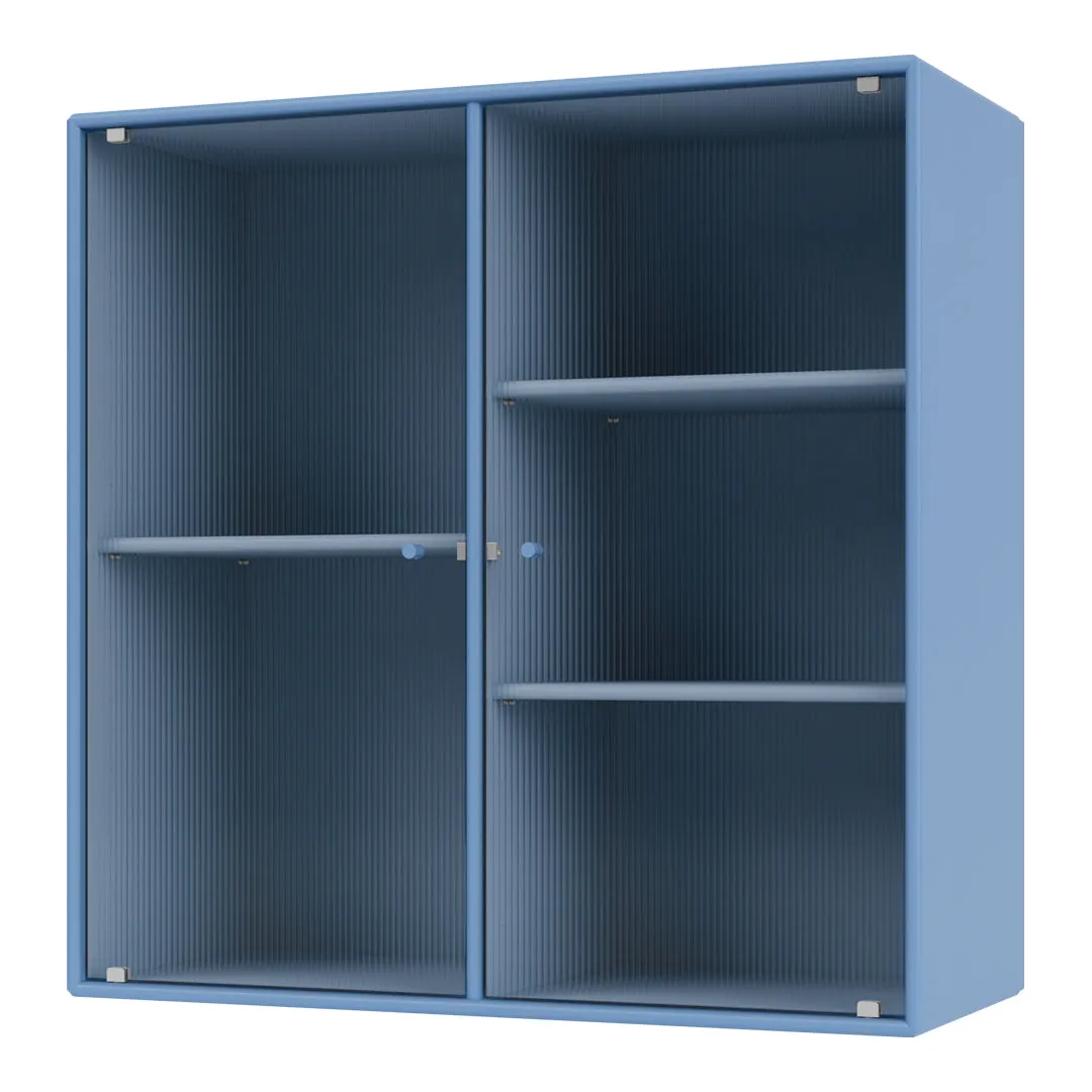 Ripple II Vitrine Cabinet -  Wall Mounted