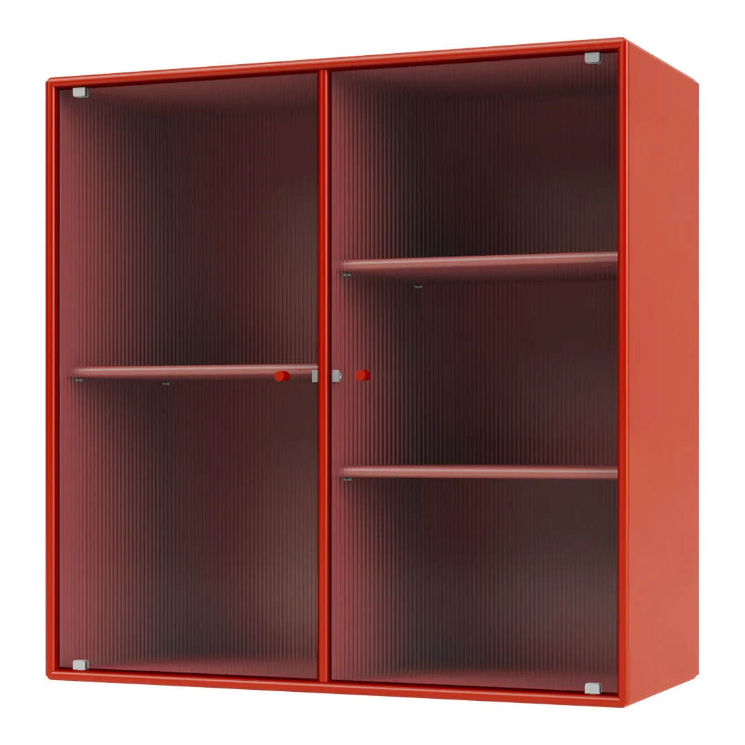 Ripple II Vitrine Cabinet -  Wall Mounted