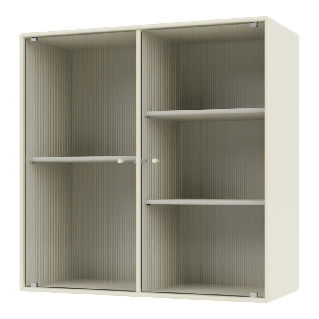 Ripple II Vitrine Cabinet -  Wall Mounted