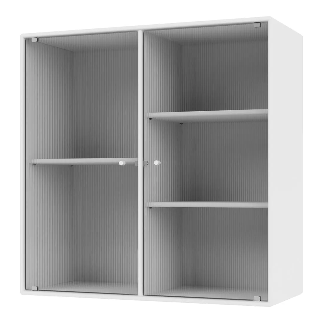 Ripple II Vitrine Cabinet -  Wall Mounted