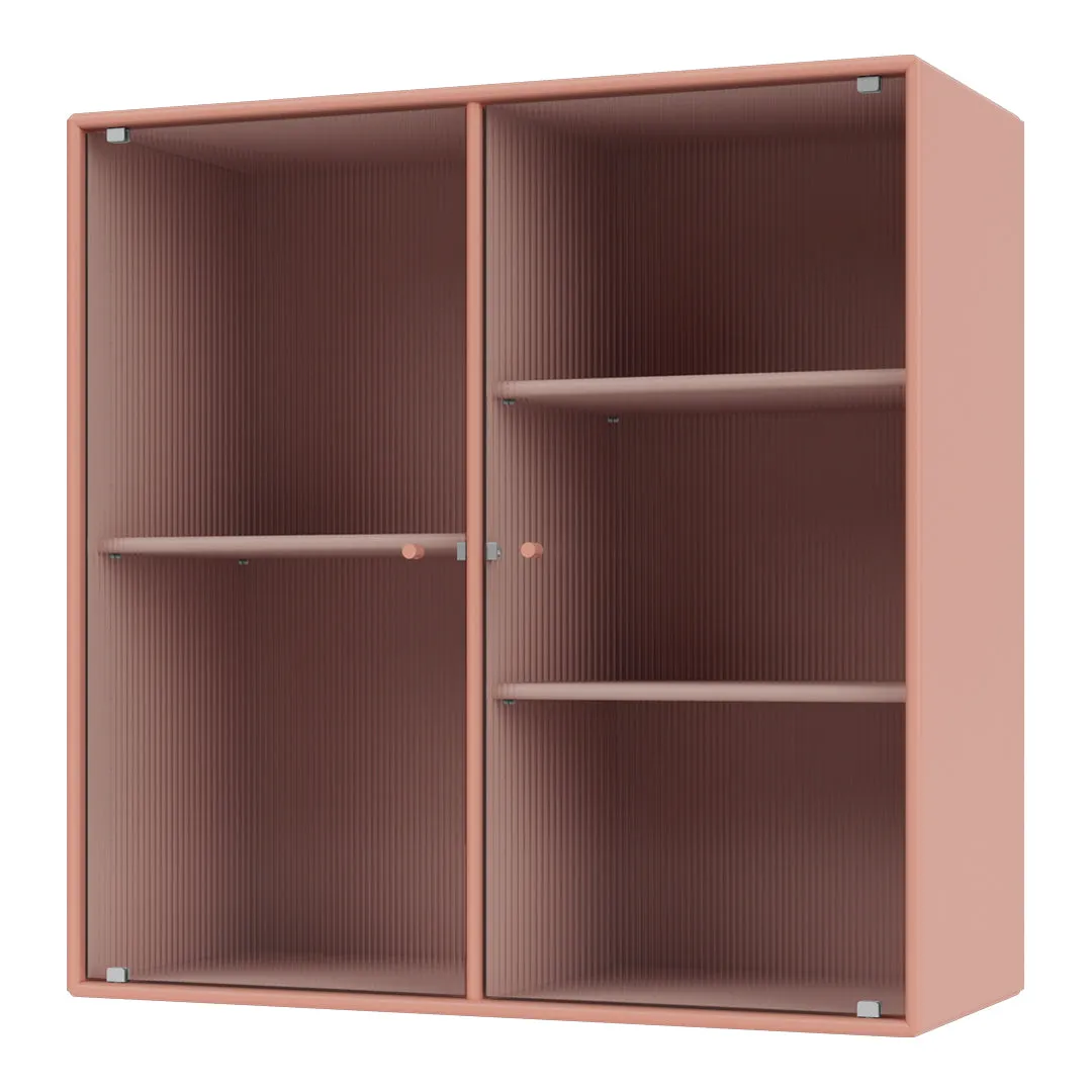 Ripple II Vitrine Cabinet -  Wall Mounted
