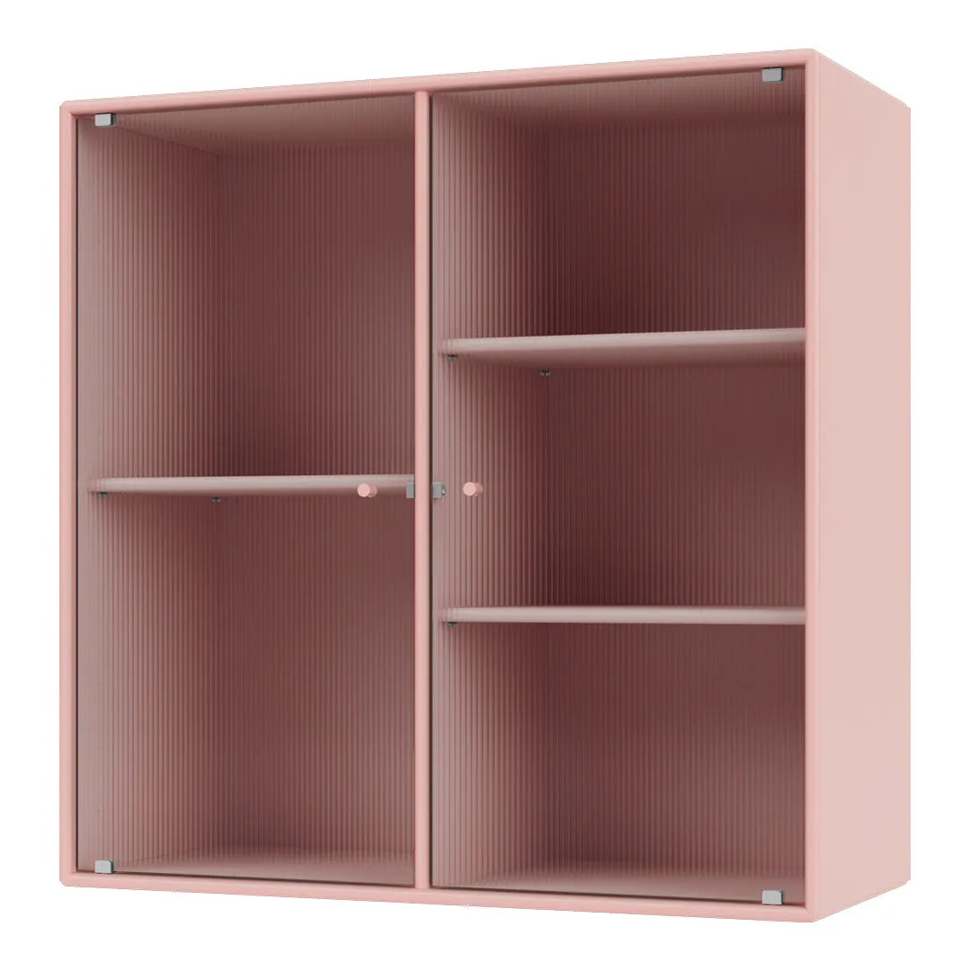 Ripple II Vitrine Cabinet -  Wall Mounted