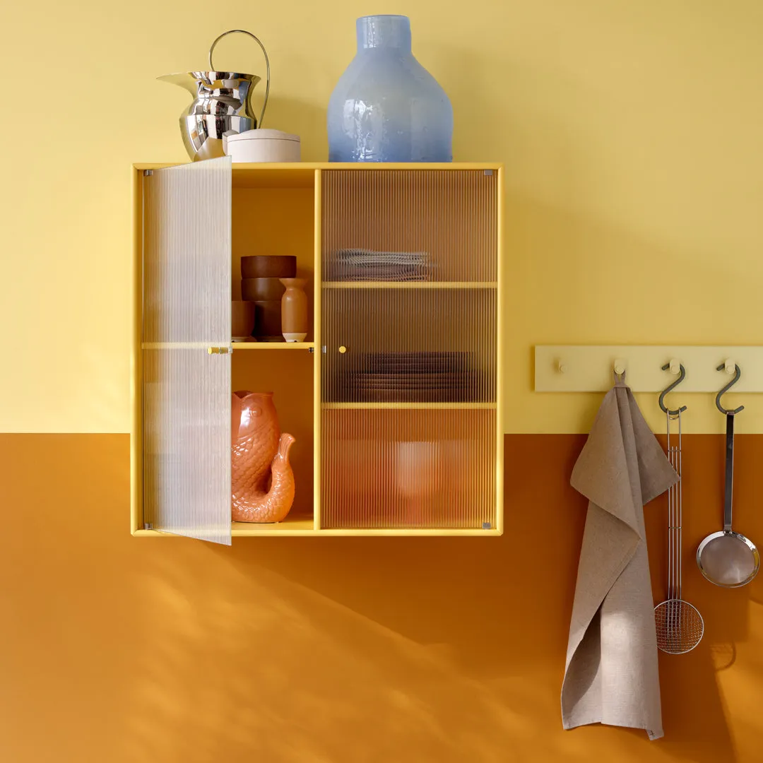 Ripple II Vitrine Cabinet -  Wall Mounted