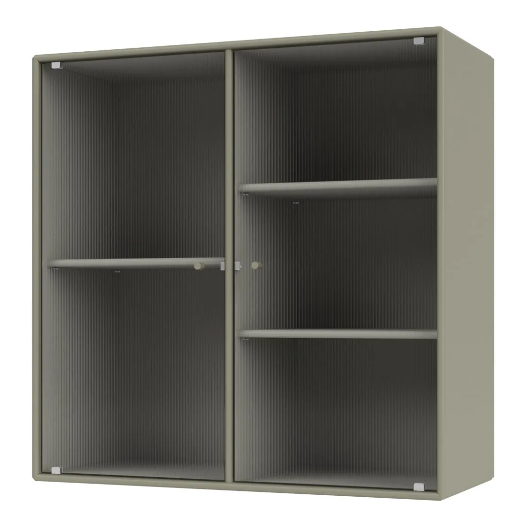 Ripple II Vitrine Cabinet -  Wall Mounted