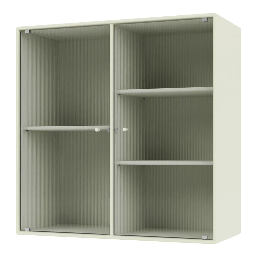 Ripple II Vitrine Cabinet -  Wall Mounted