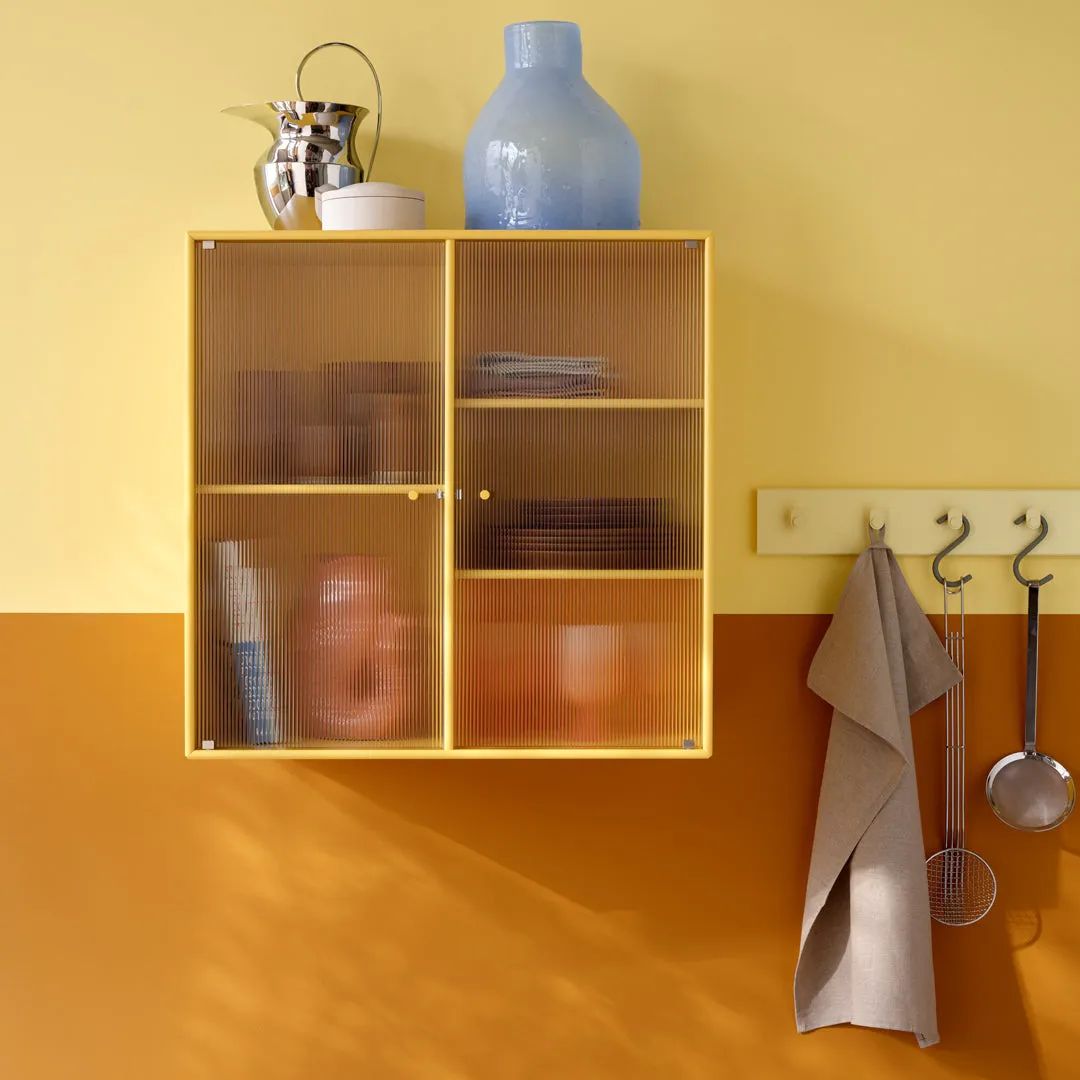 Ripple II Vitrine Cabinet -  Wall Mounted