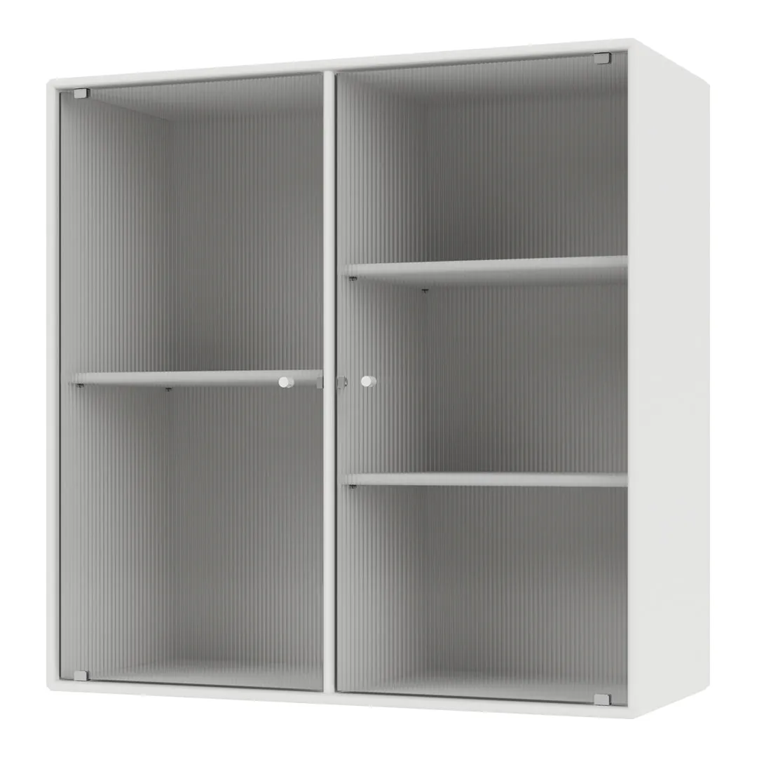 Ripple II Vitrine Cabinet -  Wall Mounted