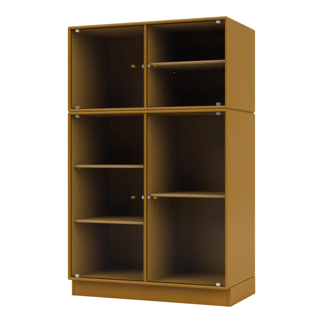 Ripple III Vitrine Cabinet -  Plinth