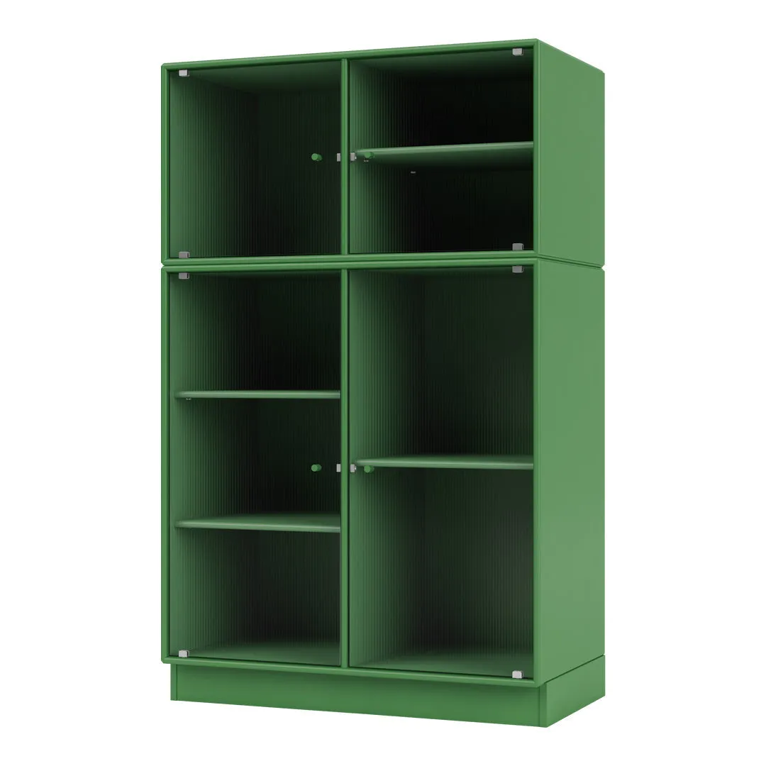 Ripple III Vitrine Cabinet -  Plinth