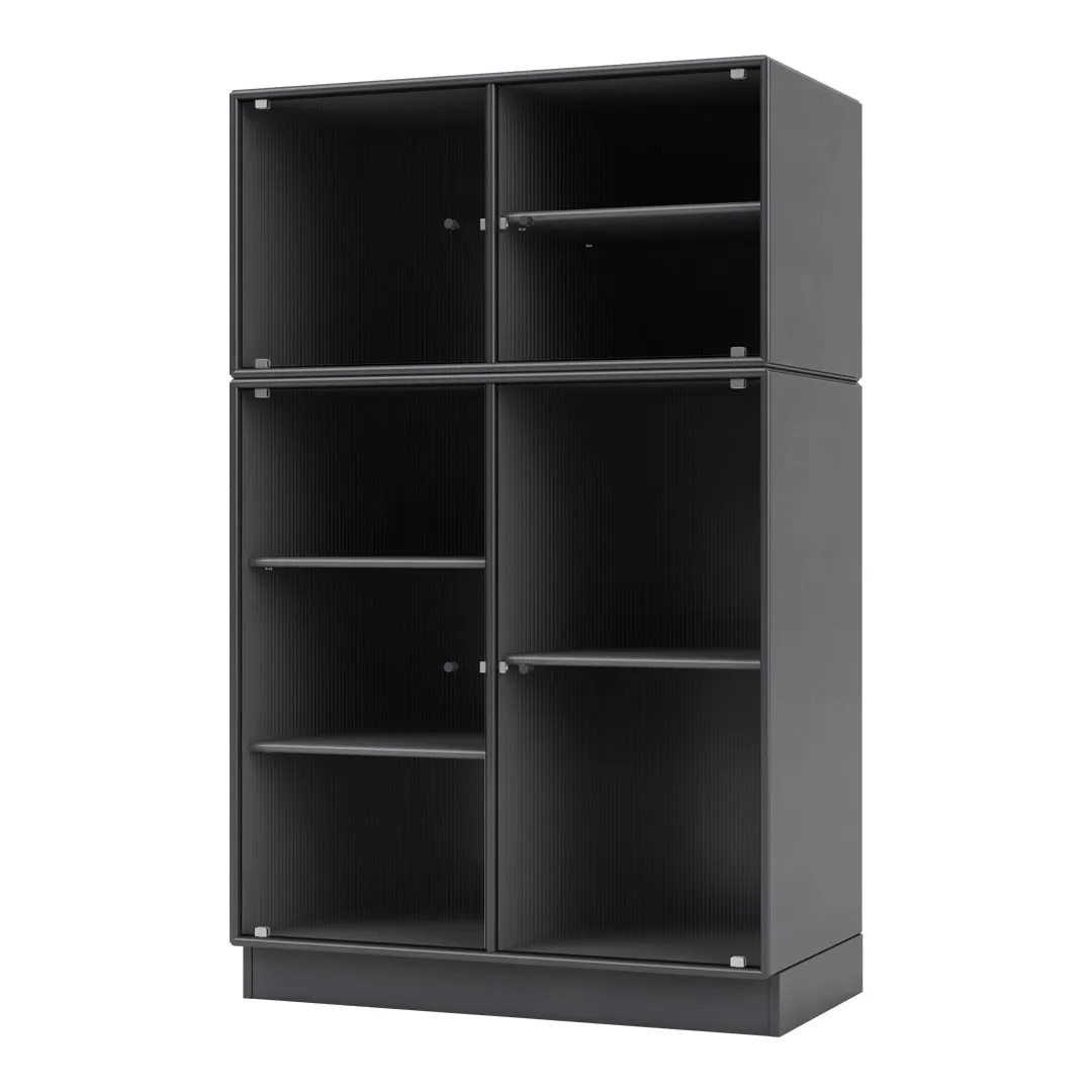Ripple III Vitrine Cabinet -  Plinth