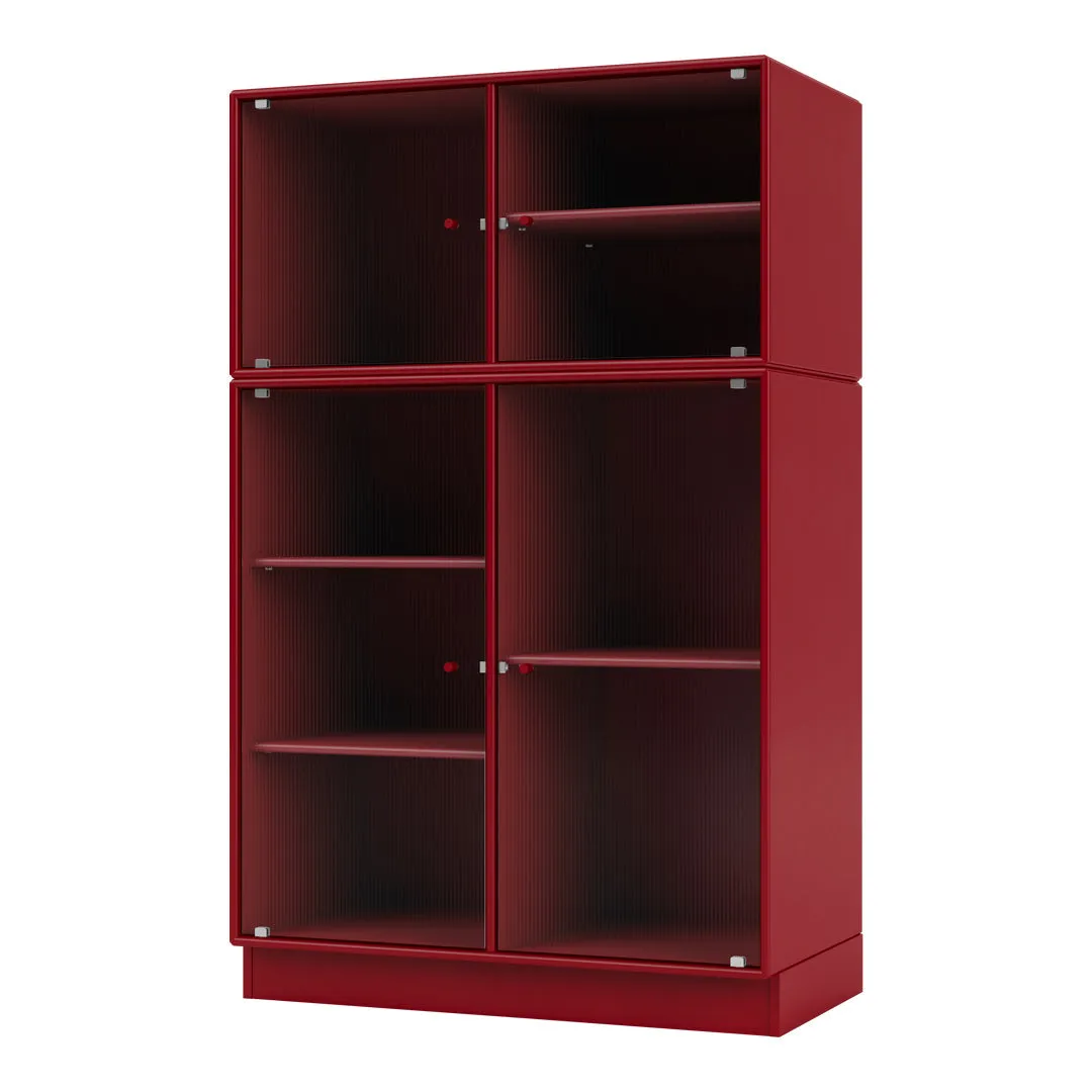 Ripple III Vitrine Cabinet -  Plinth