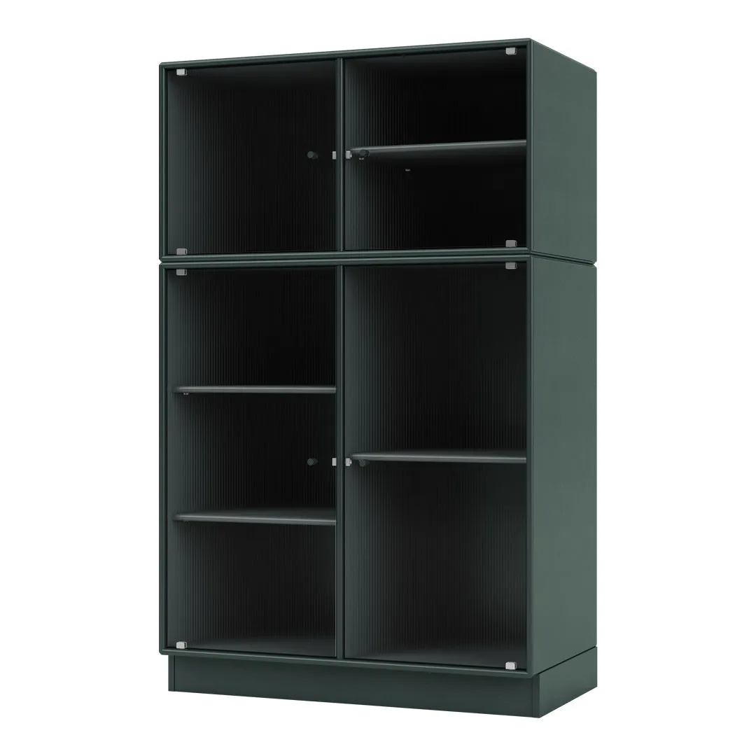 Ripple III Vitrine Cabinet -  Plinth