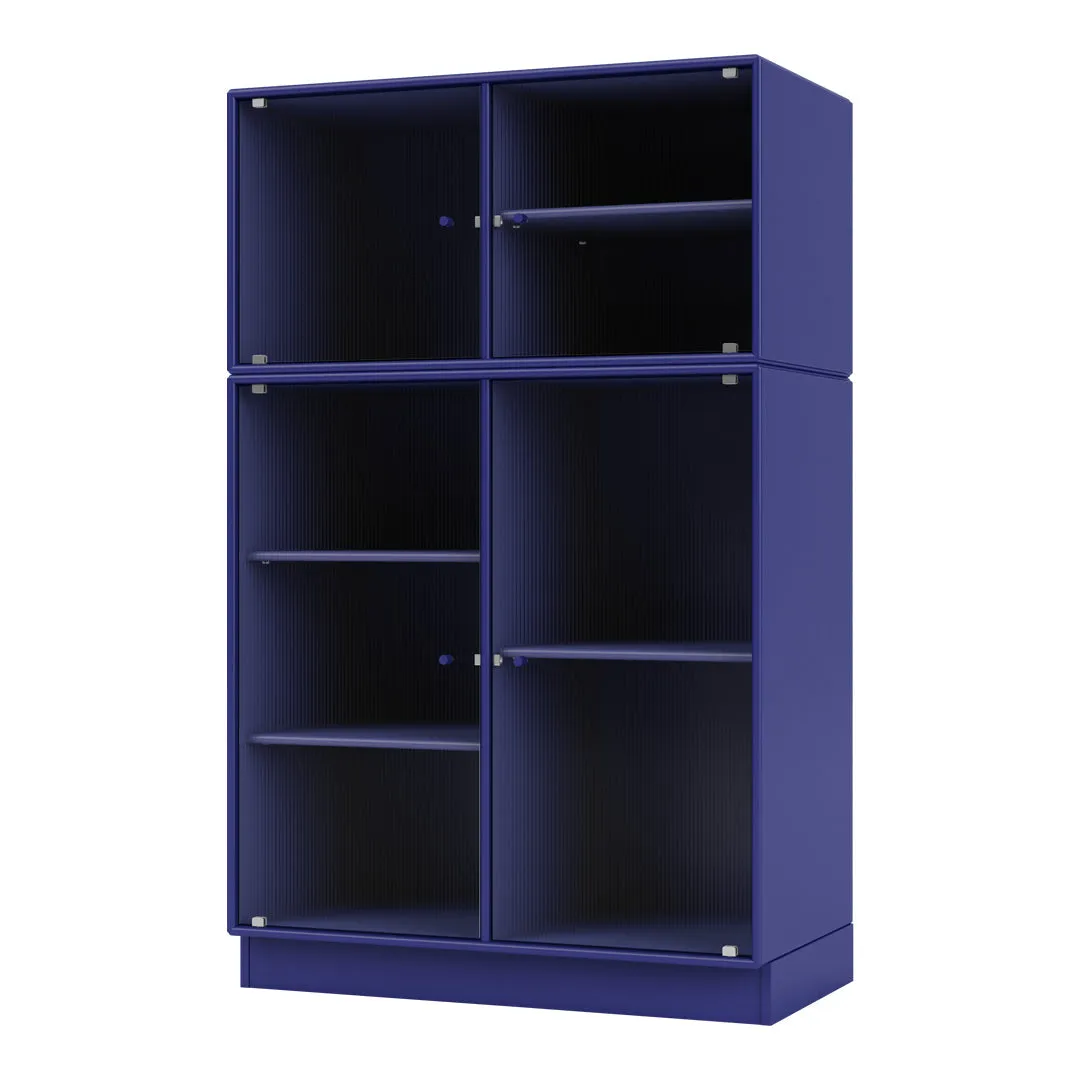 Ripple III Vitrine Cabinet -  Plinth