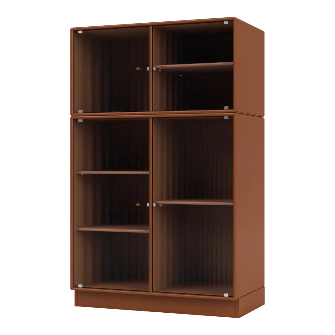 Ripple III Vitrine Cabinet -  Plinth