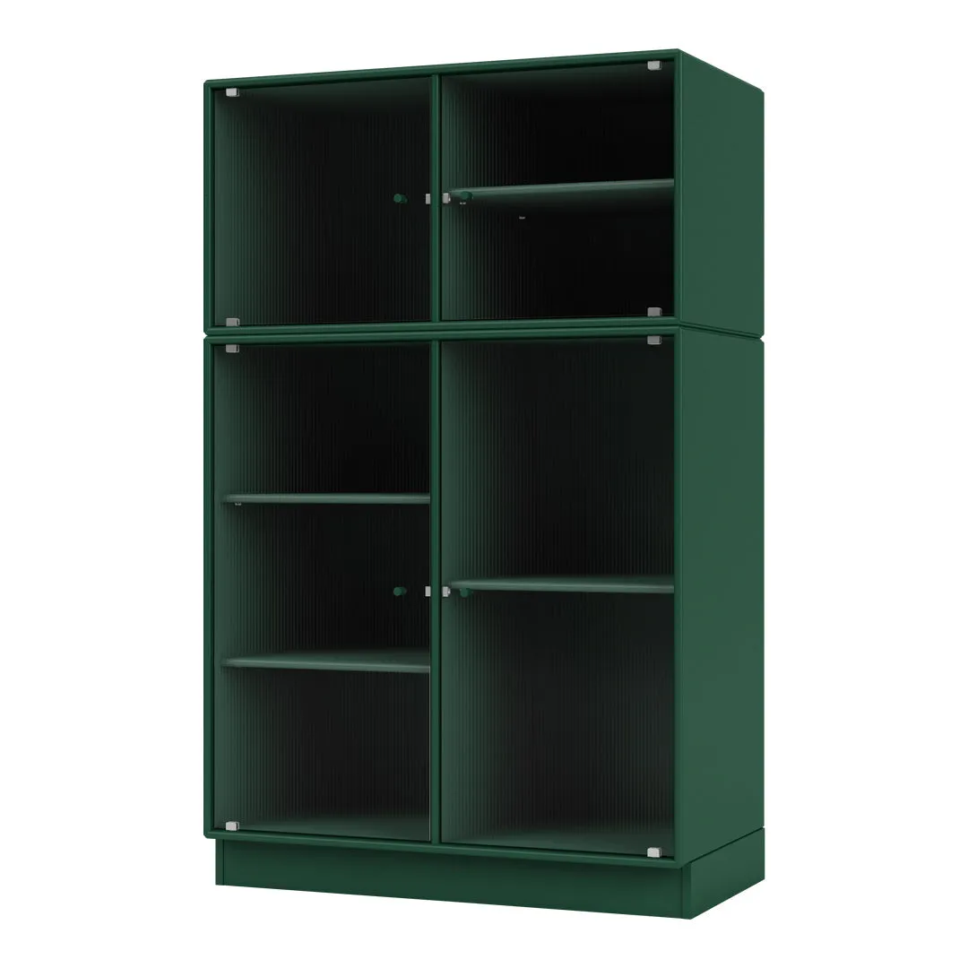 Ripple III Vitrine Cabinet -  Plinth