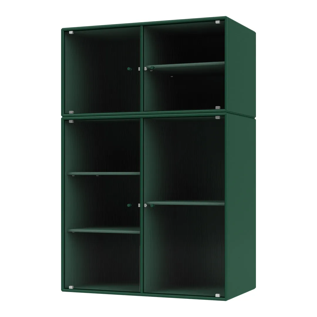 Ripple III Vitrine Cabinet -  Wall Mounted