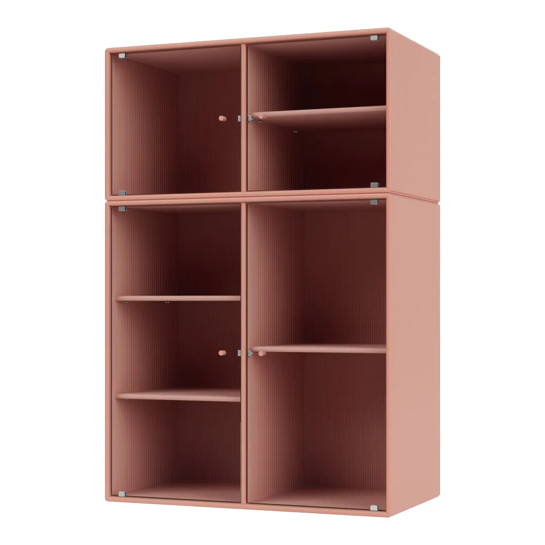 Ripple III Vitrine Cabinet -  Wall Mounted
