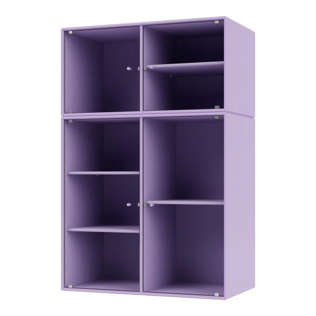 Ripple III Vitrine Cabinet -  Wall Mounted