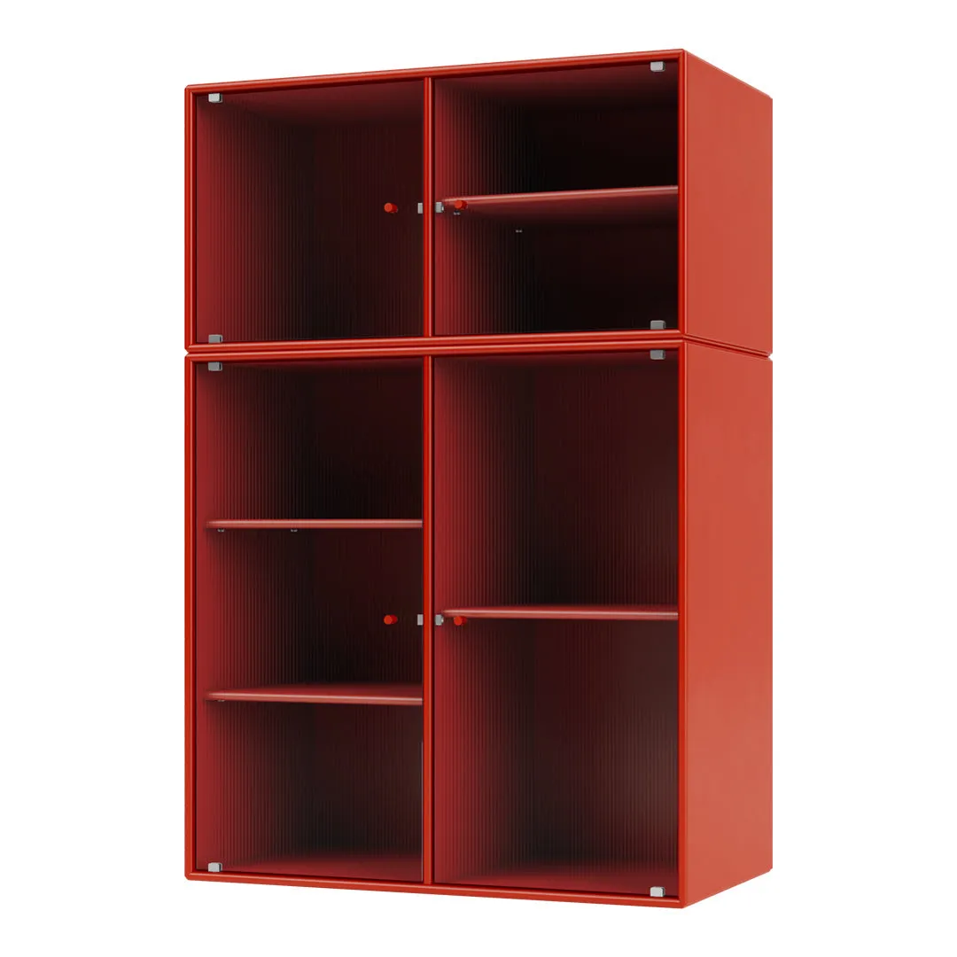 Ripple III Vitrine Cabinet -  Wall Mounted