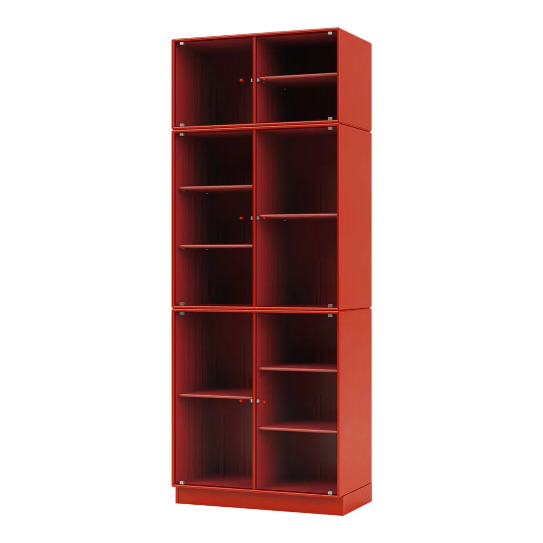 Ripple IV Vitrine Cabinet -  Plinth