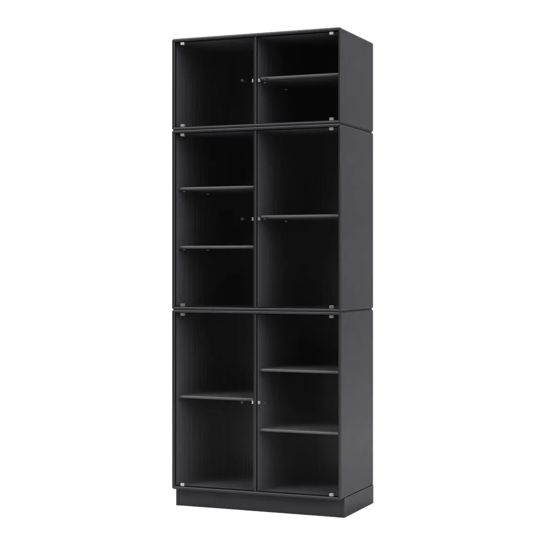 Ripple IV Vitrine Cabinet -  Plinth