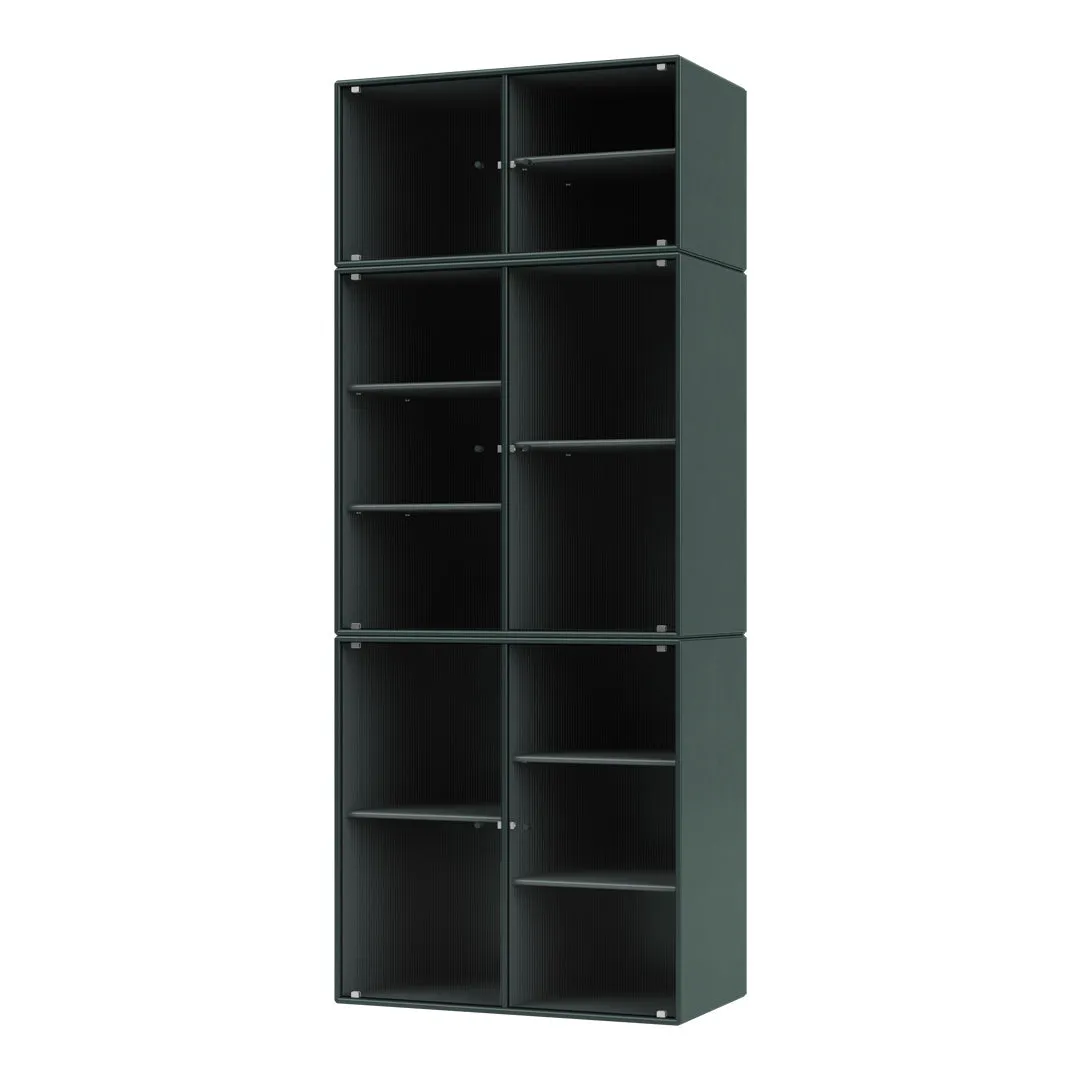Ripple IV Vitrine Cabinet -  Wall Mounted