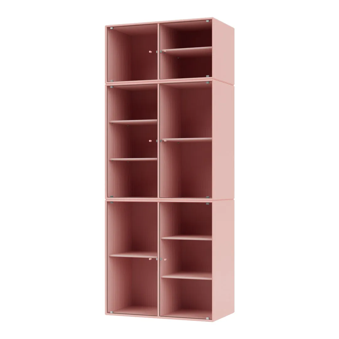 Ripple IV Vitrine Cabinet -  Wall Mounted