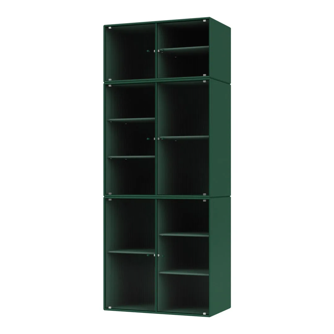Ripple IV Vitrine Cabinet -  Wall Mounted