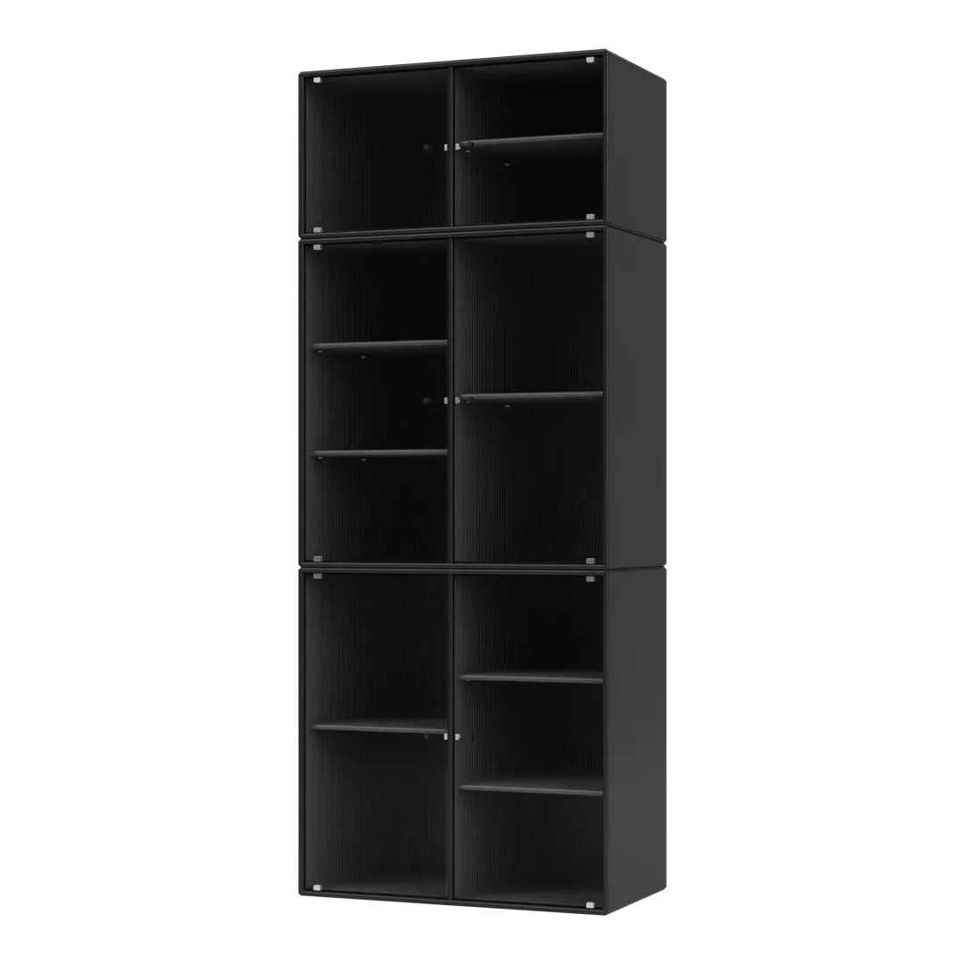 Ripple IV Vitrine Cabinet -  Wall Mounted