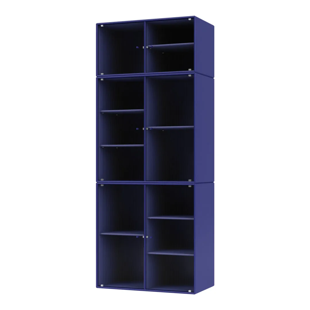 Ripple IV Vitrine Cabinet -  Wall Mounted