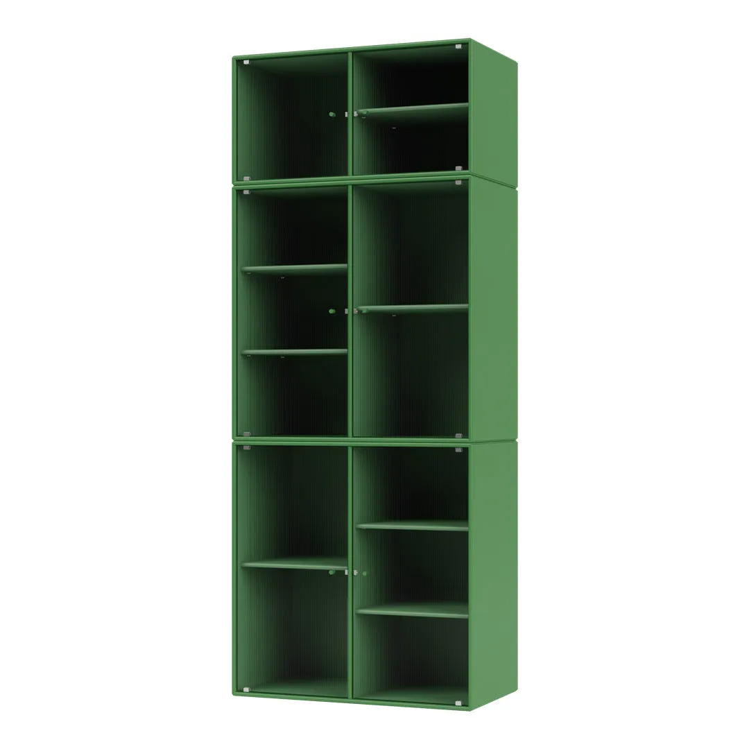 Ripple IV Vitrine Cabinet -  Wall Mounted