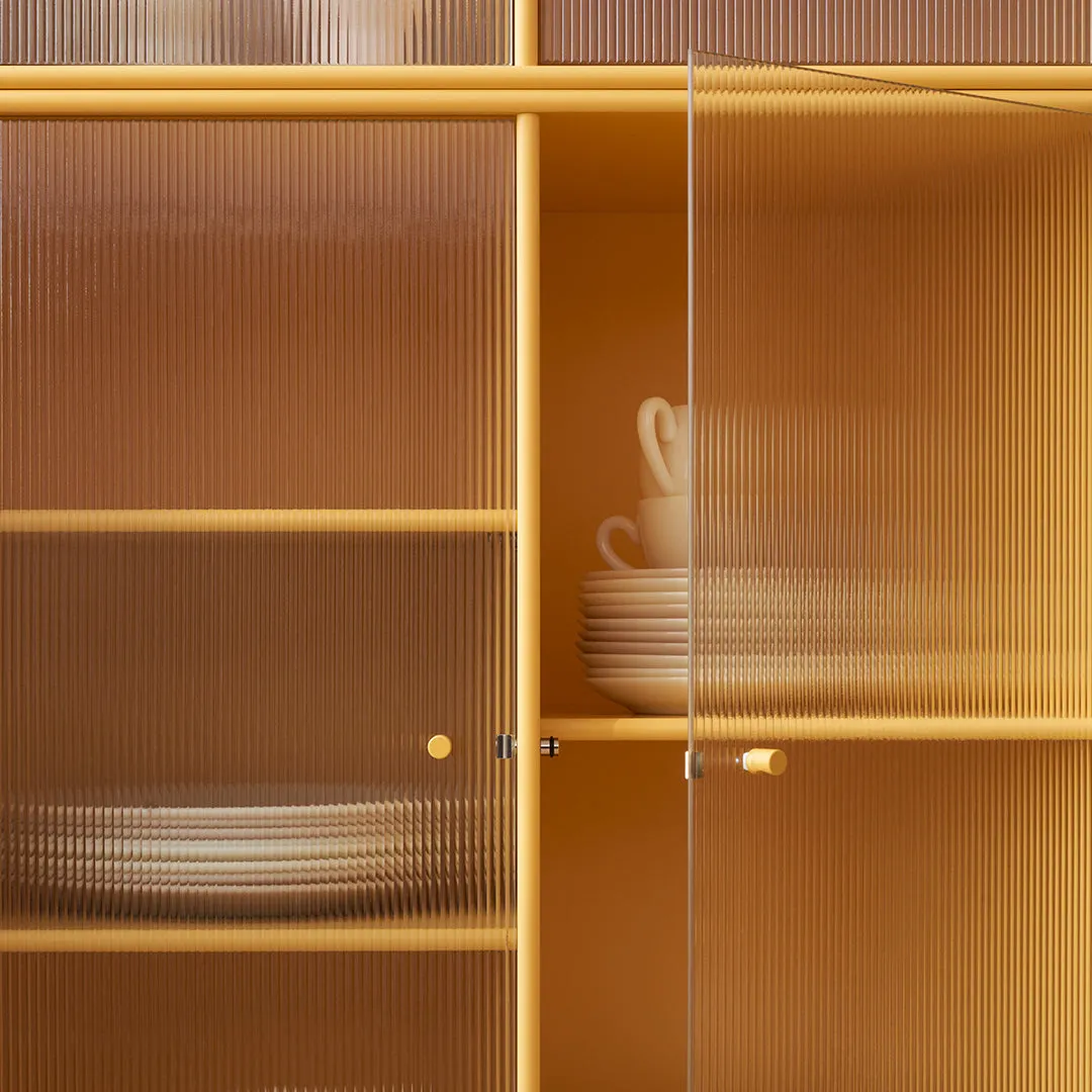 Ripple IV Vitrine Cabinet -  With Legs