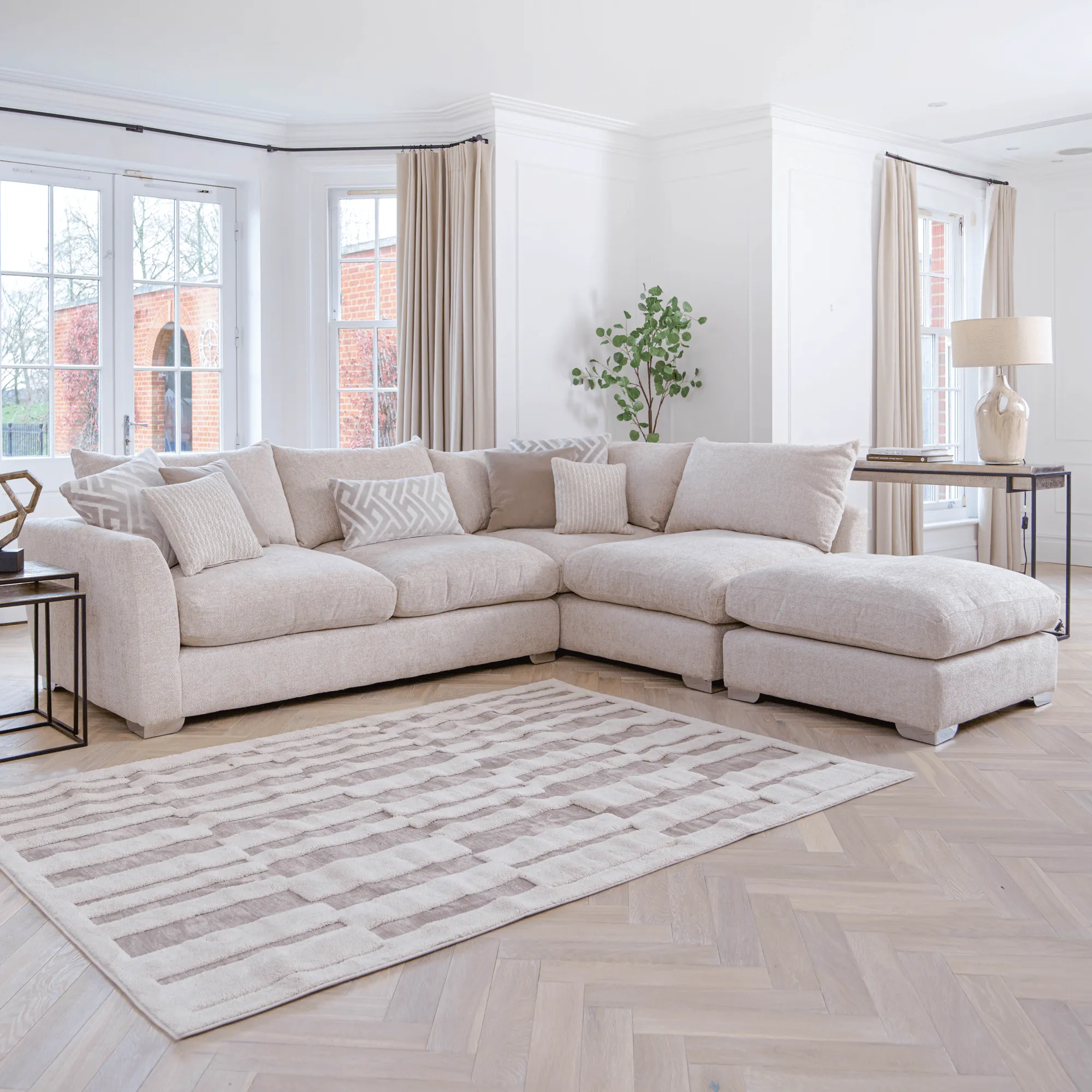 Riva - 3 Seat Sofa In Fabric