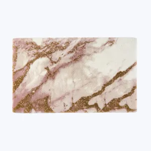 Rosy Bath Rug