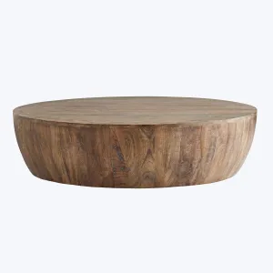 Round Wooden Coffee Table