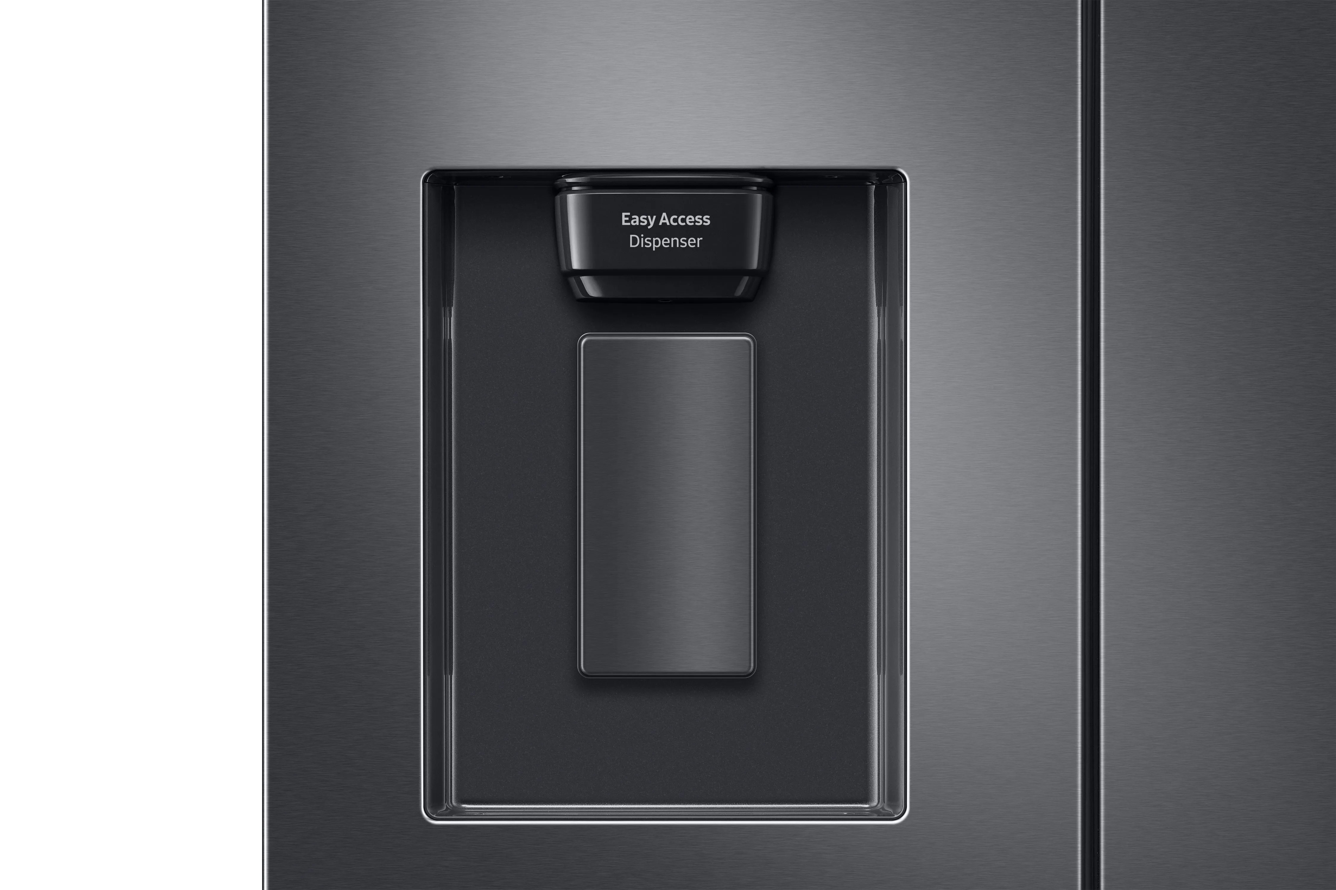 Samsung Black Stainless French Door Refrigerator with External Water Dispener (22.1 cu.ft.) - RF22A4221SG/AA