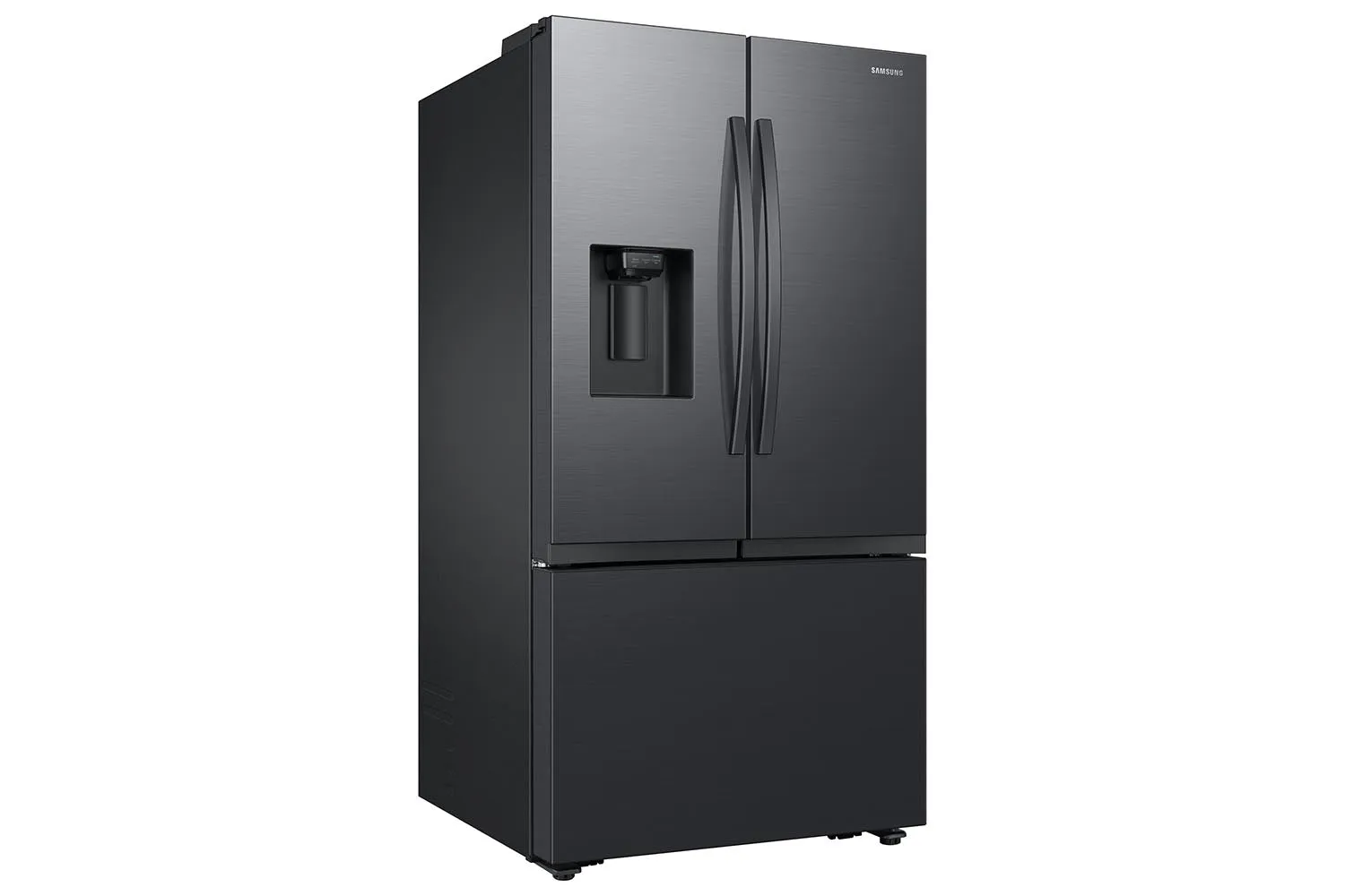 Samsung Matte Black Stainless Steel 36" French Door Refrigerator (31cu.ft) - RF32CG5400MTAA