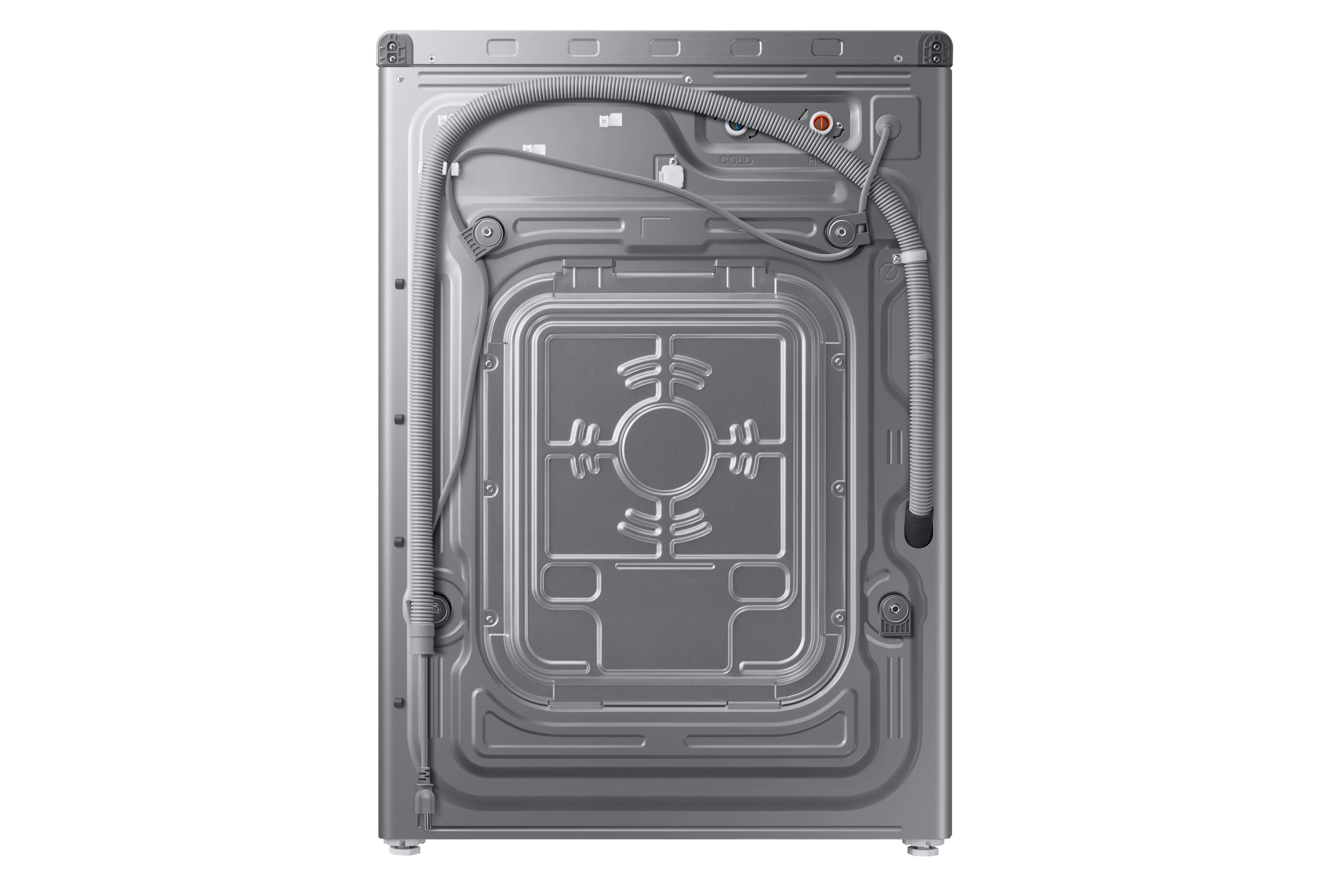 Samsung Stainless Platinum Steam Front Load Washer (5.2 Cu. Ft.) - WF45R6100AP/US