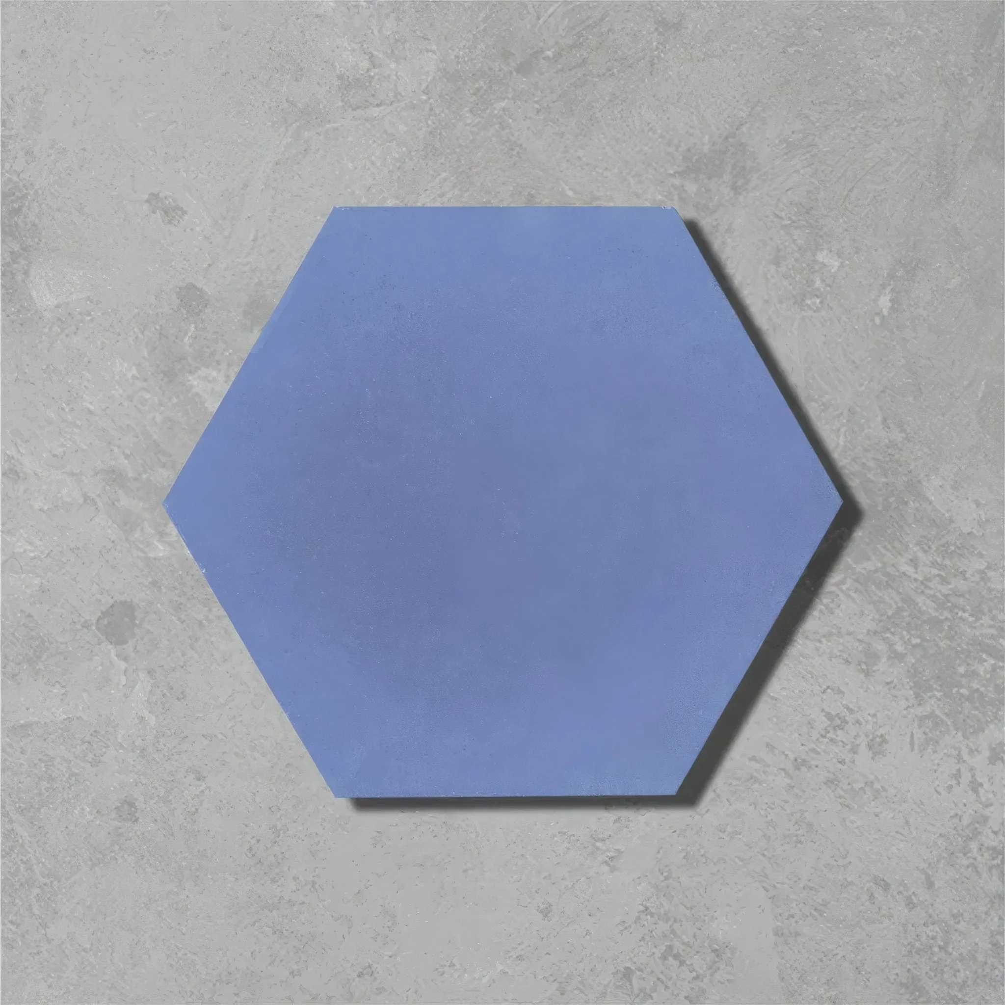 Sea Blue Hexagonal Tile